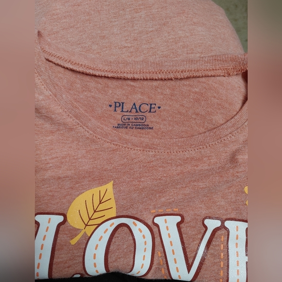 Children's place 2 graphic tees with long sleeve. - Picture 7 of 8